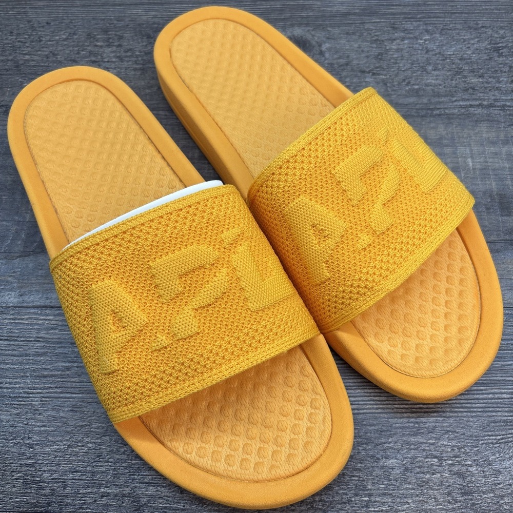 APL Slides Men's‎ 11 BL TechLoom Mango Sandals NEW Defect
